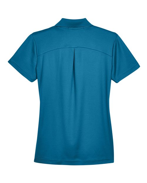Devon & Jones DG20W CrownLux Performance Ladies' Plaited Polo #color_DARK TEAL