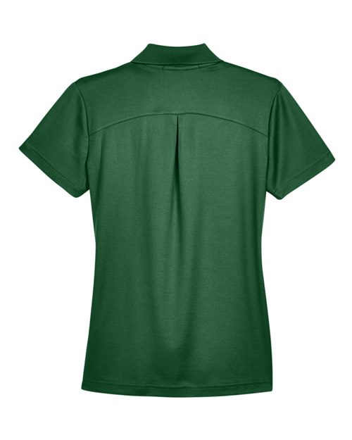 Devon & Jones DG20W CrownLux Performance Ladies' Plaited Polo #color_FOREST