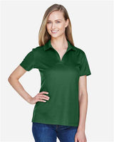 Devon & Jones DG20W CrownLux Performance Ladies' Plaited Polo #color_FOREST