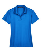 Devon & Jones DG20W CrownLux Performance Ladies' Plaited Polo #color_FRENCH BLUE