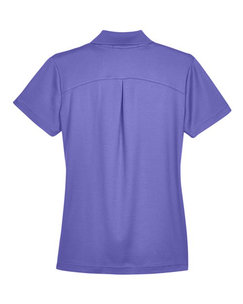Devon & Jones DG20W CrownLux Performance Ladies' Plaited Polo #color_GRAPE