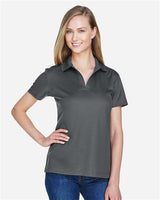 Devon & Jones DG20W CrownLux Performance Ladies' Plaited Polo #color_GRAPHITE