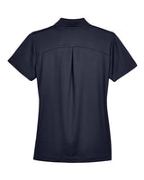 Devon & Jones DG20W CrownLux Performance Ladies' Plaited Polo #color_NAVY