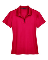 Devon & Jones DG20W CrownLux Performance Ladies' Plaited Polo #color_RED