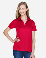 Devon & Jones DG20W CrownLux Performance Ladies' Plaited Polo #color_RED