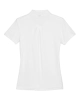 Devon & Jones DG20W CrownLux Performance Ladies' Plaited Polo #color_WHITE