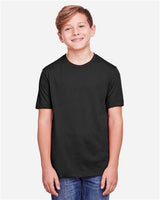 Core 365 CE111Y Youth Fusion ChromaSoft Performance T-Shirt #color_BLACK