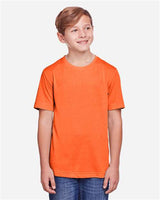 Core 365 CE111Y Youth Fusion ChromaSoft Performance T-Shirt #color_CAMPUS ORANGE