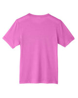 Core 365 CE111Y Youth Fusion ChromaSoft Performance T-Shirt #color_CHARITY PINK