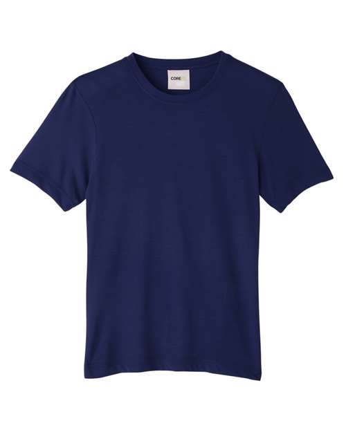 Core 365 CE111Y Youth Fusion ChromaSoft Performance T-Shirt #color_CLASSIC NAVY