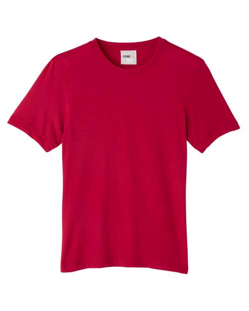 Core 365 CE111Y Youth Fusion ChromaSoft Performance T-Shirt #color_CLASSIC RED