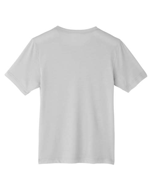 Core 365 CE111Y Youth Fusion ChromaSoft Performance T-Shirt #color_PLATINUM