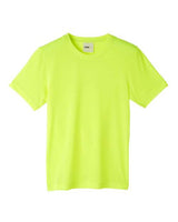Core 365 CE111Y Youth Fusion ChromaSoft Performance T-Shirt #color_SAFETY YELLOW