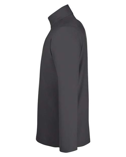 Core 365 CE405 Men's Fusion ChromaSoft Pique Quarter-Zip #color_CARBON