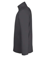 Core 365 CE405 Men's Fusion ChromaSoft Pique Quarter-Zip #color_CARBON