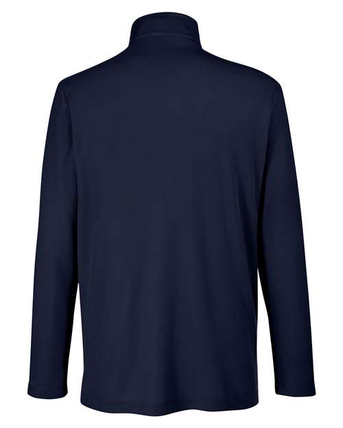 Core 365 CE405 Men's Fusion ChromaSoft Pique Quarter-Zip #color_CLASSIC NAVY
