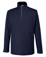 Core 365 CE405 Men's Fusion ChromaSoft Pique Quarter-Zip #color_CLASSIC NAVY