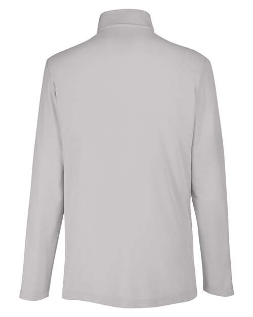 Core 365 CE405 Men's Fusion ChromaSoft Pique Quarter-Zip #color_PLATINUM