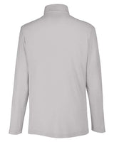 Core 365 CE405 Men's Fusion ChromaSoft Pique Quarter-Zip #color_PLATINUM
