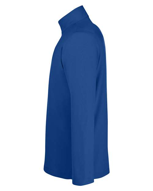 Core 365 CE405 Men's Fusion ChromaSoft Pique Quarter-Zip #color_TRUE ROYAL