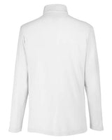 Core 365 CE405 Men's Fusion ChromaSoft Pique Quarter-Zip #color_WHITE