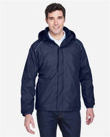Core 365 88189 Men's Brisk Insulated Jacket #color_CLASSIC NAVY