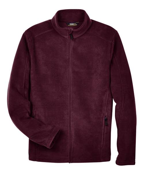 Core 365 88190 Men's Journey FleeceJacket #color_BURGUNDY