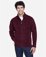 Core 365 88190 Men's Journey FleeceJacket #color_BURGUNDY