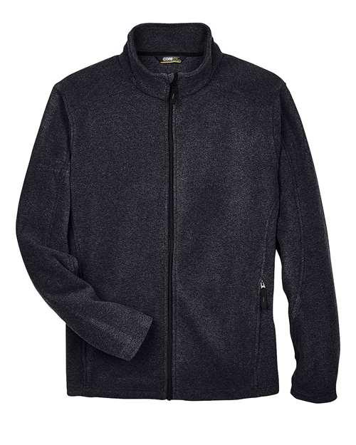 Core 365 88190 Men's Journey FleeceJacket #color_HEATHER CHARCOAL