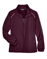 Core 365 78183 Ladies' Motivate Unlined Lightweight Jacket #color_BURGUNDY
