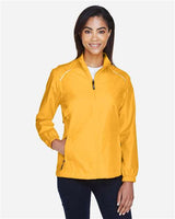 Core 365 78183 Ladies' Motivate Unlined Lightweight Jacket #color_CAMPUS GOLD