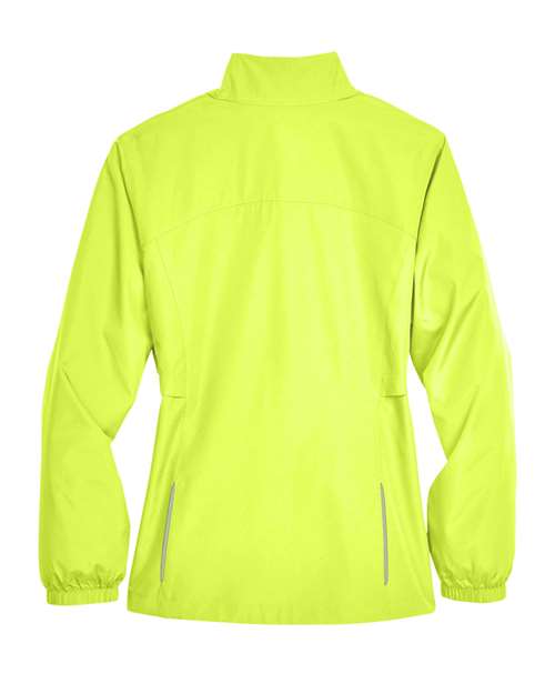 Core 365 78183 Ladies' Motivate Unlined Lightweight Jacket #color_SAFETY YELLOW