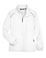 Core 365 78183 Ladies' Motivate Unlined Lightweight Jacket #color_WHITE