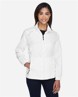 Core 365 78183 Ladies' Motivate Unlined Lightweight Jacket #color_WHITE