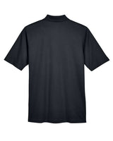 Core 365 88181P Men's Origin Performance Piqu Polo with Pocket #color_BLACK
