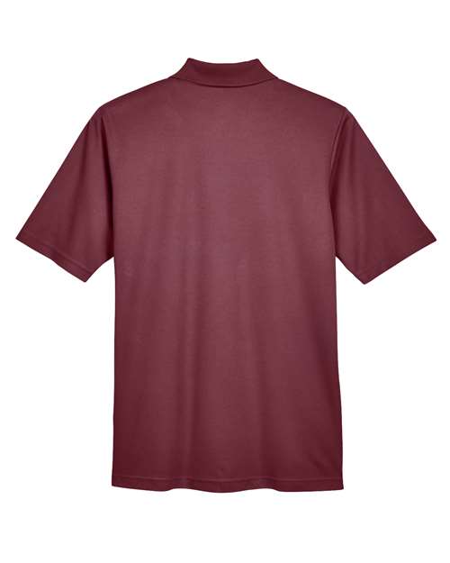 Core 365 88181P Men's Origin Performance Piqu Polo with Pocket #color_BURGUNDY