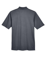 Core 365 88181P Men's Origin Performance Piqu Polo with Pocket #color_CARBON