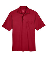 Core 365 88181P Men's Origin Performance Piqu Polo with Pocket #color_CLASSIC RED