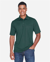 Core 365 88181P Men's Origin Performance Piqu Polo with Pocket #color_FOREST