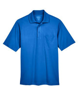 Core 365 88181P Men's Origin Performance Piqu Polo with Pocket #color_TRUE ROYAL
