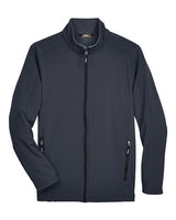 Core 365 88184 Men's Cruise Two-Layer Fleece Bonded SoftShell Jacket #color_CARBON
