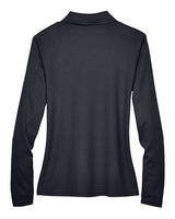 Core 365 78192 Ladies' Pinnacle Performance Long-Sleeve Piqu Polo #color_CARBON