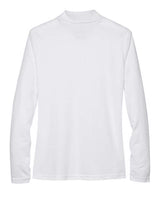 Core 365 78192 Ladies' Pinnacle Performance Long-Sleeve Piqu Polo #color_WHITE
