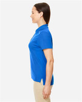 Core 365 78181R Ladies' Radiant Performance Piqu Polo with Reflective Piping #color_TRUE ROYAL