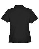 Core 365 78181P Ladies' Origin Performance Piqu Polo with Pocket #color_BLACK