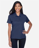 Core 365 78181P Ladies' Origin Performance Piqu Polo with Pocket #color_CLASSIC NAVY