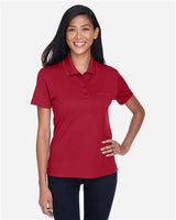 Core 365 78181P Ladies' Origin Performance Piqu Polo with Pocket #color_CLASSIC RED