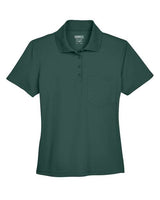 Core 365 78181P Ladies' Origin Performance Piqu Polo with Pocket #color_FOREST