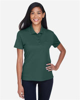 Core 365 78181P Ladies' Origin Performance Piqu Polo with Pocket #color_FOREST