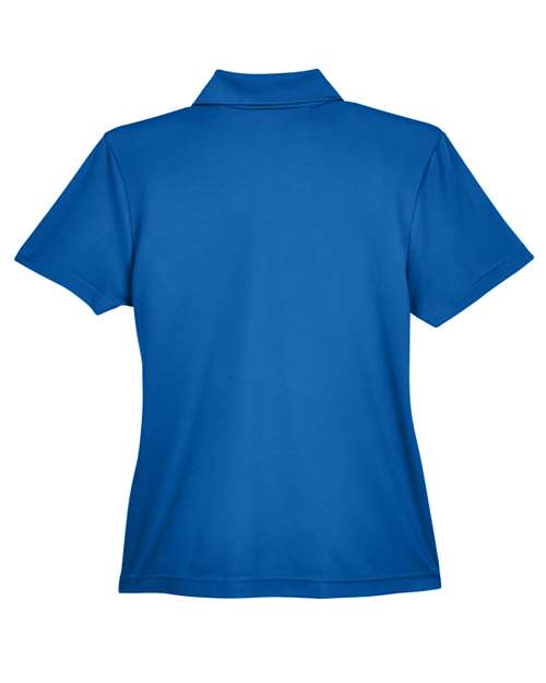 Core 365 78181P Ladies' Origin Performance Piqu Polo with Pocket #color_TRUE ROYAL
